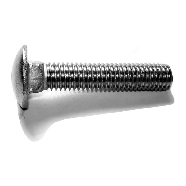Midwest Fastener 1/2"-13 x 2-1/2" 18-8 Stainless Steel Coarse Thread Carriage Bolts 15PK 54317 - main